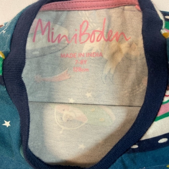 Mini Boden space themed girls tunic. Cute and colorful. Like new condition. - Picture 2 of 4
